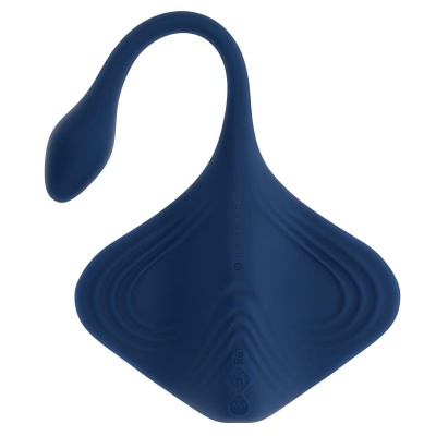 Foto van Gender X - Daily Grind Vibrator Plug - Blauw