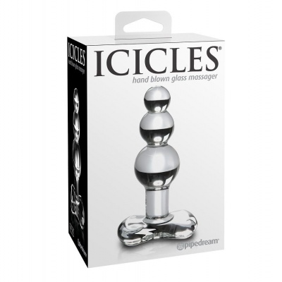 Icicles No. 47 Glass Anal Plug 10.2cm - image 2