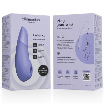 Womanizer Enhance Clitoral Stimulator Lilac - image 7