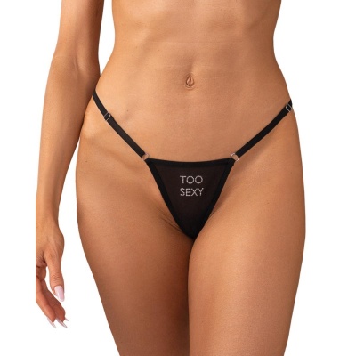 Foto van Obsessive - Violami Sexy String - Zwart