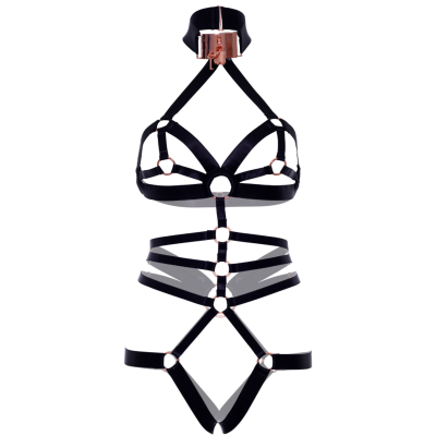 Leg Avenue Crotchless Elastic Body Harness - image 5