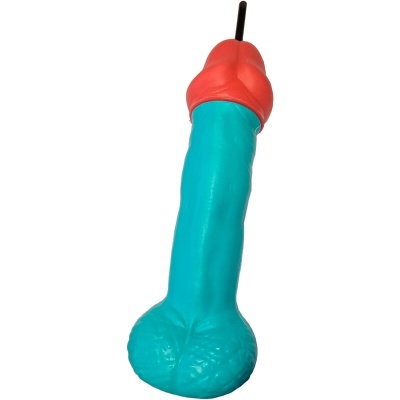 Blue Penis Plastic Cup