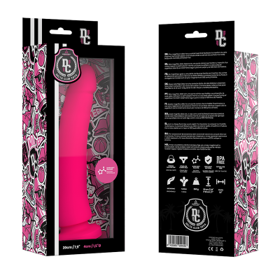 Deltaclub Pink Medical Silicone Dildo 20 CM - image 5