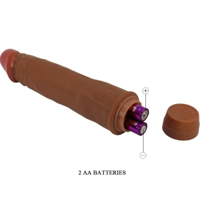 Baile Dwarf Realistic Vibrator 21 CM Mulatto - image 3