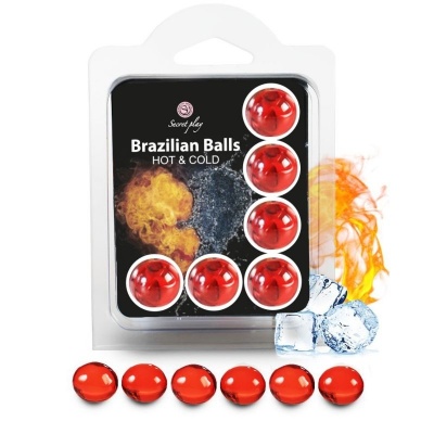 Secretplay Set 6 Brazilian Balls Heat & Cold