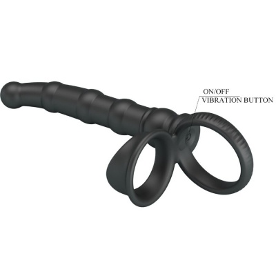 Pretty Love Tatum Vibrating Penis Ring with Plug - image 7