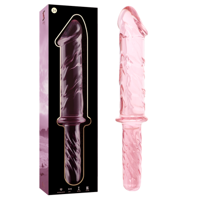 Nebula Series Model 24 Pink Glass Dildo 28.5cm - image 2