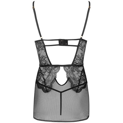 Livco Corsetti Baririn LC 90633 Shirt + Thong Black L/XL - image 4