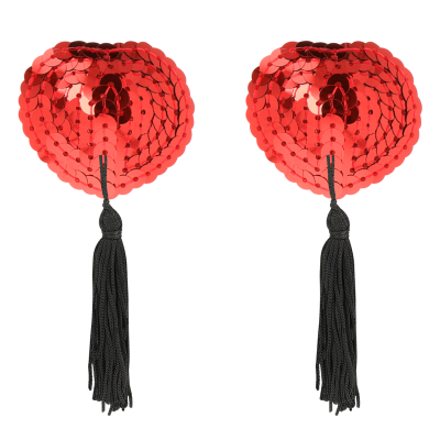 Coquette Chic Desire Nipple Covers Red - image 3