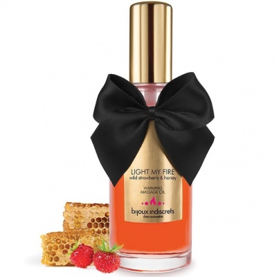 Bijoux Indiscrets Heat Oil Strawberry 100ML - image 3