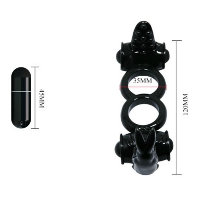 Baile Sweet Ring Double Ring With Double Rabbit - image 3