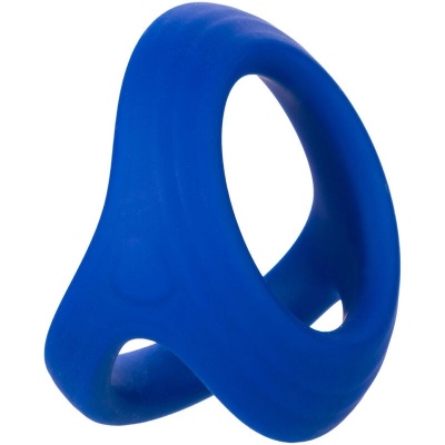 CalExotics Admiral Cock Ball Dual Ring Blue