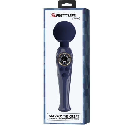Pretty Love Skyler Vibrator Wand Blue - image 8