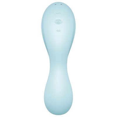 Satisfyer Curvy Trinity 5 Air Pulse Stimulator Blue - image 3