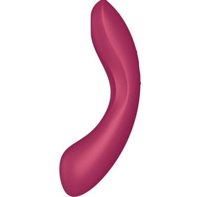 Satisfyer Curvy Trinity 1 Air Pulse Vibrator Red - image 9