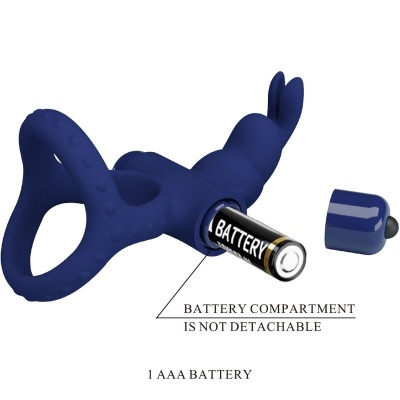 Pretty Love Luchito Double Ring Rabbit Blue - image 9