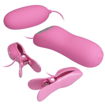 Pretty Love - Tweezers With Vibration And Pink Eletroshock - image 4