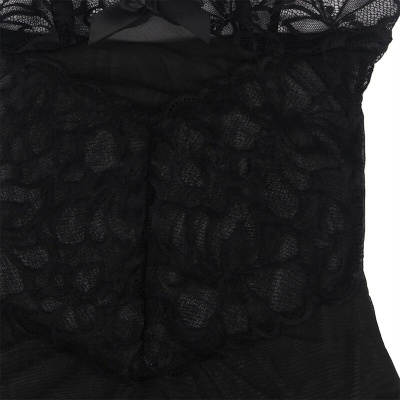 Subblime Babydoll Adjustable Straps Lace Black L/XL - image 10