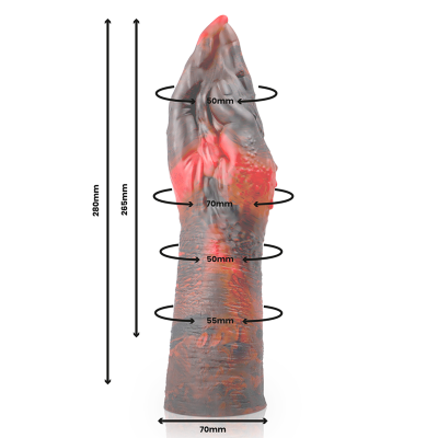 Lilith Dildo Evil Demon Large - image 6