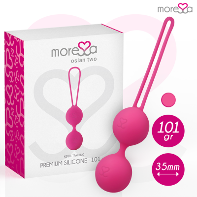 Moressa Osian Two Pink Kegel Balls - image 2