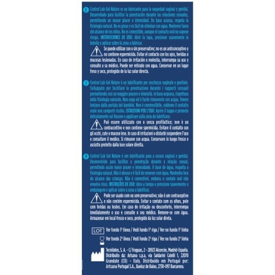 Control Lub Gel Nature Lubricant 75 Ml - image 2