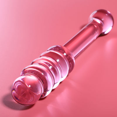 Nebula Series Model 20 Pink Glass Dildo 20.5cm