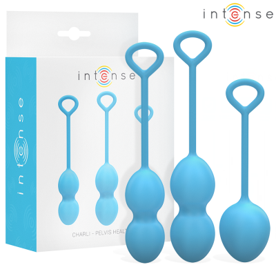 Intense Charli Kegel Ball Kit - Ocean Blue