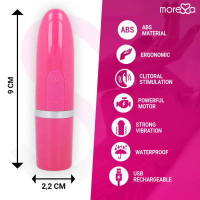 Moressa Ivy Vibrator Travel Pink - image 4