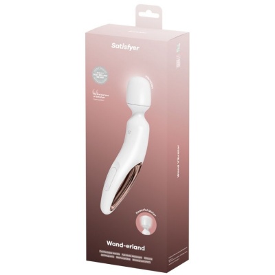 Satisfyer Wand-erland Vibrator Massager White - image 5