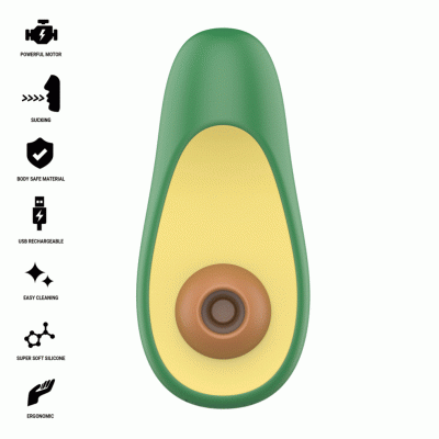 Intense - Waki Avocado Clitoral Suction Stimulator - image 2