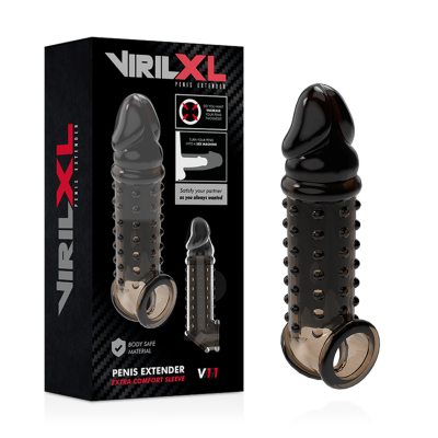 VirilXL Penis Extension & Sheath V11, Black - image 2