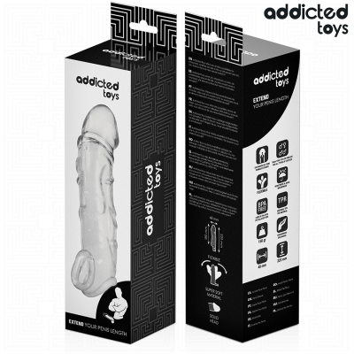 Addicted Toys Transparent Penis Extender 27cm - image 7