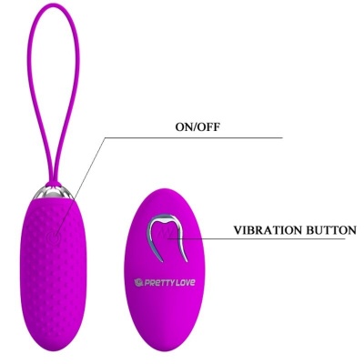 Pretty Love Joanna Vibrating Egg Remote Control 12-Mode - image 5