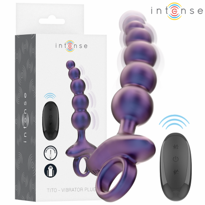INTENSE Tito Vibrating Anal Plug Model 3 INTENSE Tito Vibrating Anal Plug Model 3