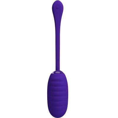 Pretty Love — Kirk Rechargeable Vibrating Egg Purple - image 2