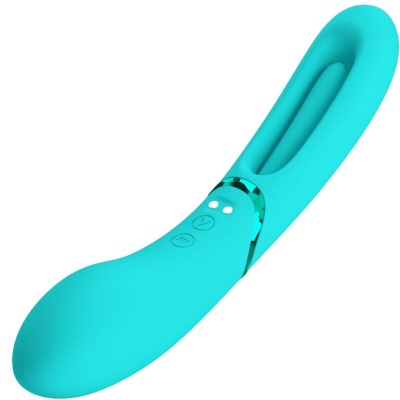 Romance Lexie G-Spot Vibrator, 7 Vibrations, Blue - image 5