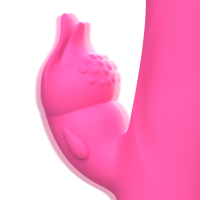 Intense Julio Rabbit Vibrator Pink Silicone - image 4