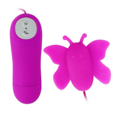 Baile - Love Eggs Butterfly Clitoris Stimulator 12 Speeds Lilac - image 2