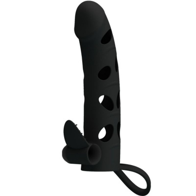 Pretty Love Silicone Cover with Vibration 15.2cm - image 1