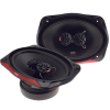 Afbeelding van Slick 6x9 Audio Pakket Zwart | SLICK693 Speakers + MDF Behuizingen + Versterker | Complete Set