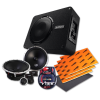 Pack Haut-Parleurs et Subwoofer | Audison APBX 10 AS2 | VIBE BLACKAIR6C | Pack Amortissant LITE