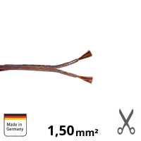 CXSC15 | OFC Lautsprecherkabel | 2 x 1,5 mm² | Pro Meter