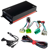 POWERBOX65.4-8MDSP-V3 + TAK-011 | Plug & Play DSP Versterker | Diverse 00s Volvo modellen