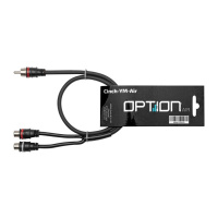 Cinch-YM-Air | RCA Y-Splitter | 1x M > 2x F