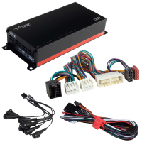 POWERBOX65.4-8MDSP-V3 + TAK-033 | Plug & Play DSP Verstärker | Hyundai/Kia 2009-heute