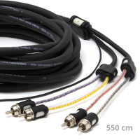 BT4 550.2 | Hochwertiges RCA-Kabel | 4-Kanal | Remote-Kabel