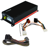 POWERBOX65.4M + TAK-052 | Plug & Play Verstärker | u. a. Mitsubishi ohne Rockford Fosgate