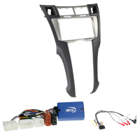 KIT d’installation multimédia 2-DIN | Toyota Yaris (XP9) 01/2006 - 10/2011 Argent