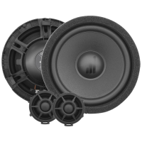 MB-100-W6 | Kit Composants 2 Voies Mercedes W205 10 cm | 2 x 60 W RMS