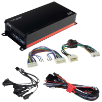 POWERBOX65.4-8MDSP-V3 + TAK-087 | Plug & Play DSP Verstärker | u. a. Dacia/Renault